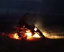 Bike set on fire at Gangolli